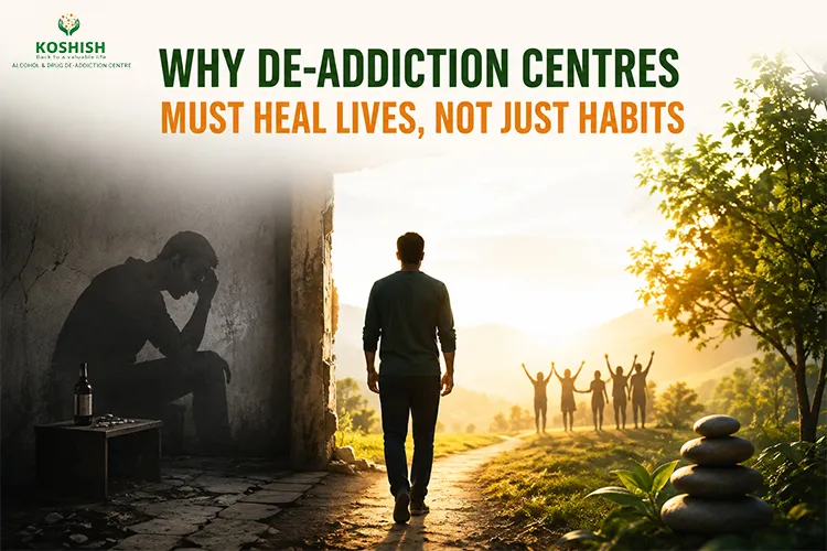 Why De-Addiction Centres Must Heal Lives, Not Just Habits? - Koshish Deaddiction